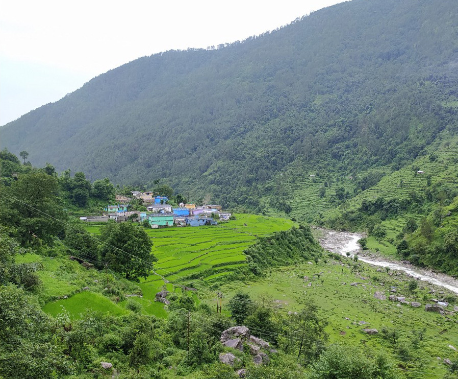Agunda village, Tehri Garhwal