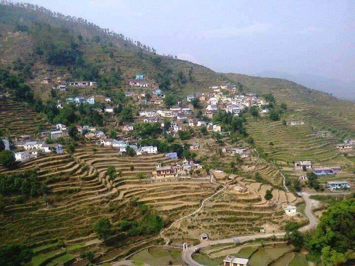 Tamlag village, Pauri Garhwal