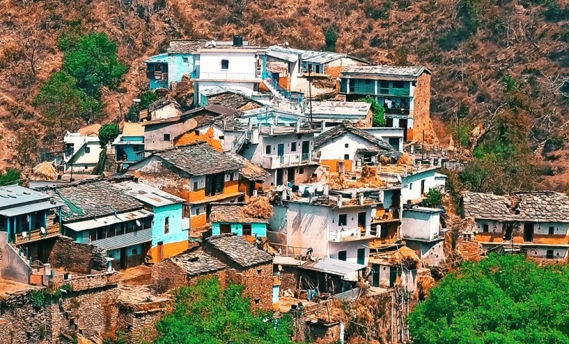Gumain village, Pauri Garhwal