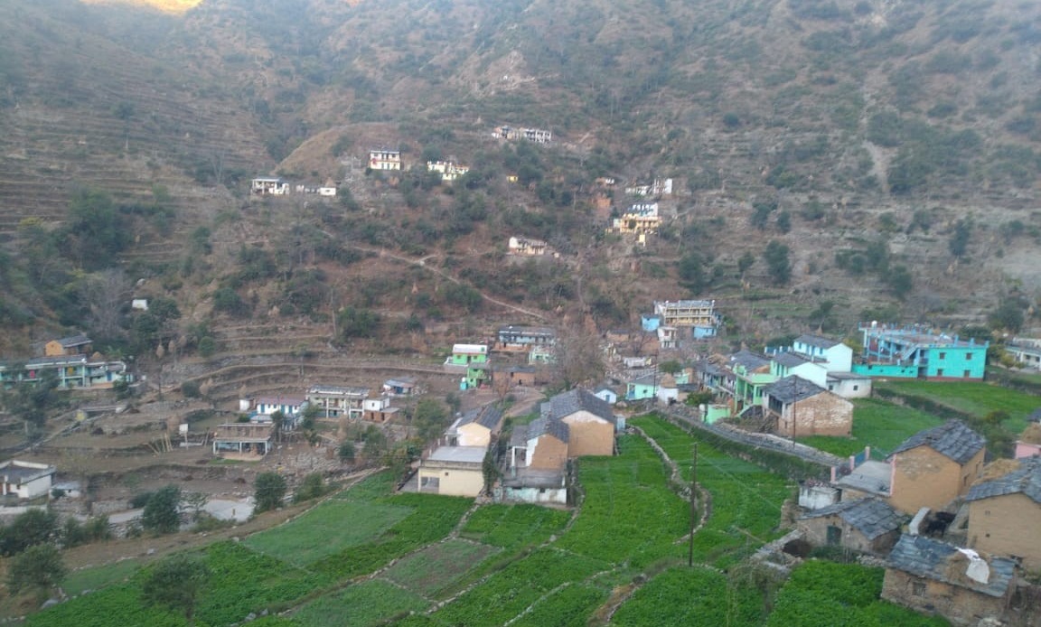 Nishni village, Pauri Garhwal
