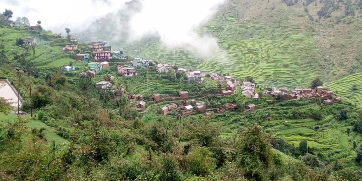 Sakanyana Malla village, Pauri Garhwal