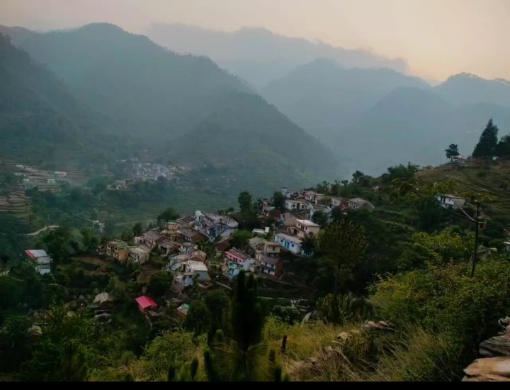 Bapta Talla village, Pauri Garhwal