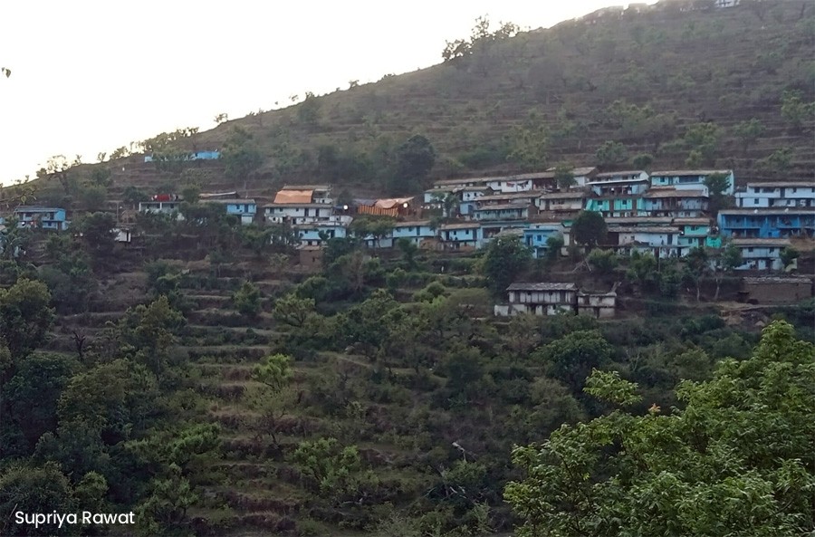 Kalsi village, Pauri Garhwal