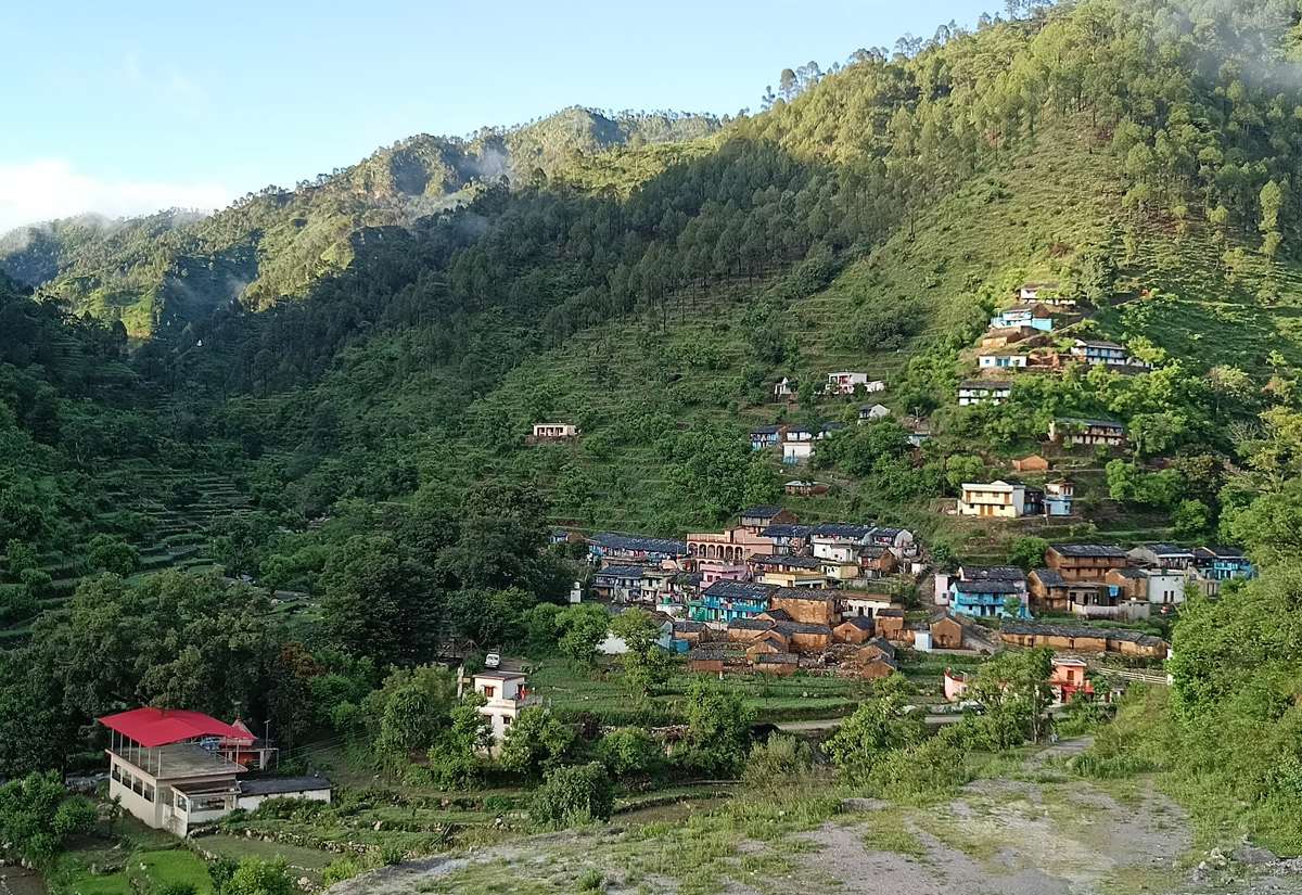 Kola Village In Pokhara Block Pauri Garhwal Uttarakhand Population